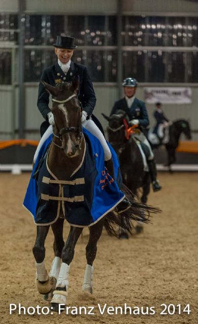 Caroline Wagner and Tango V Dressage with Altitude