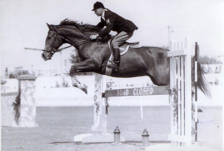 Franz Mairinger pictured jumping Coronation