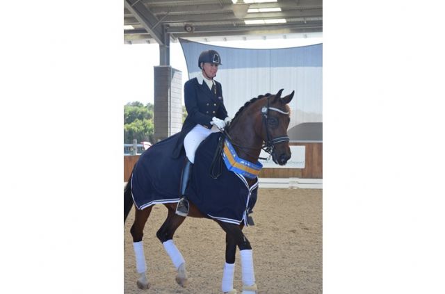 Mary Hanna and Sancette win Boneo Park CDI3* GP Freestyle