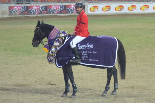 Russell Johnstone and Borealis Centurion Sydney Royal Show 2014