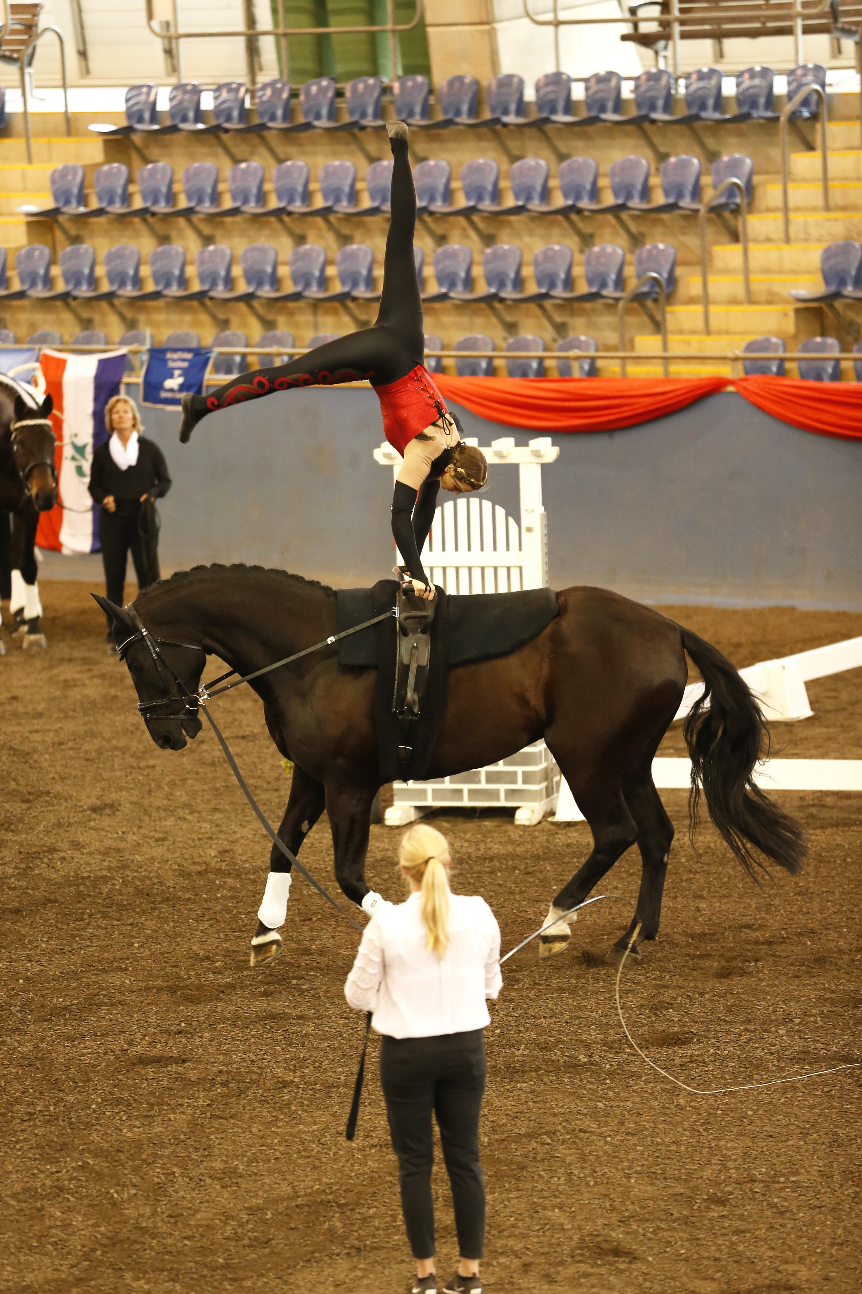 Steph Dore - 2017 Vaulting Nationals on Don