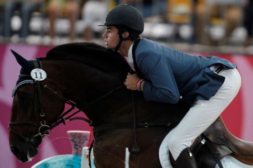 Tom McDermott 2010 Youth Olympics silver medal